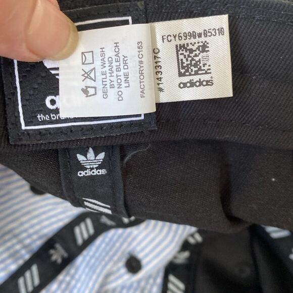 adidas original logo hat in black - New w/ price tag and sticker on the brim NWT - Picture 7 of 12